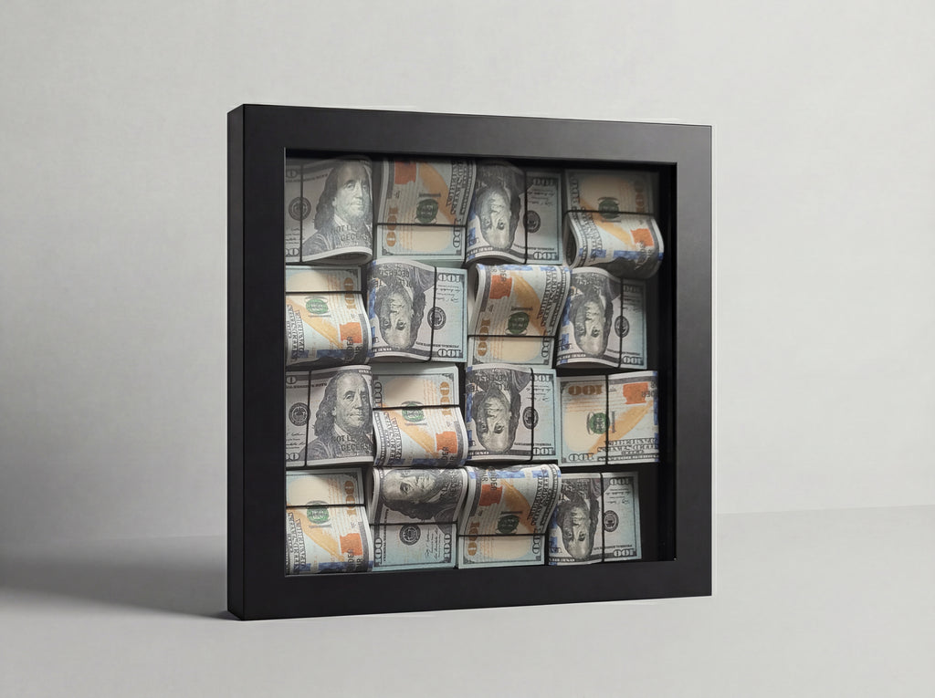 Dolar Balyası Temalı Premium Duvar Dekoru