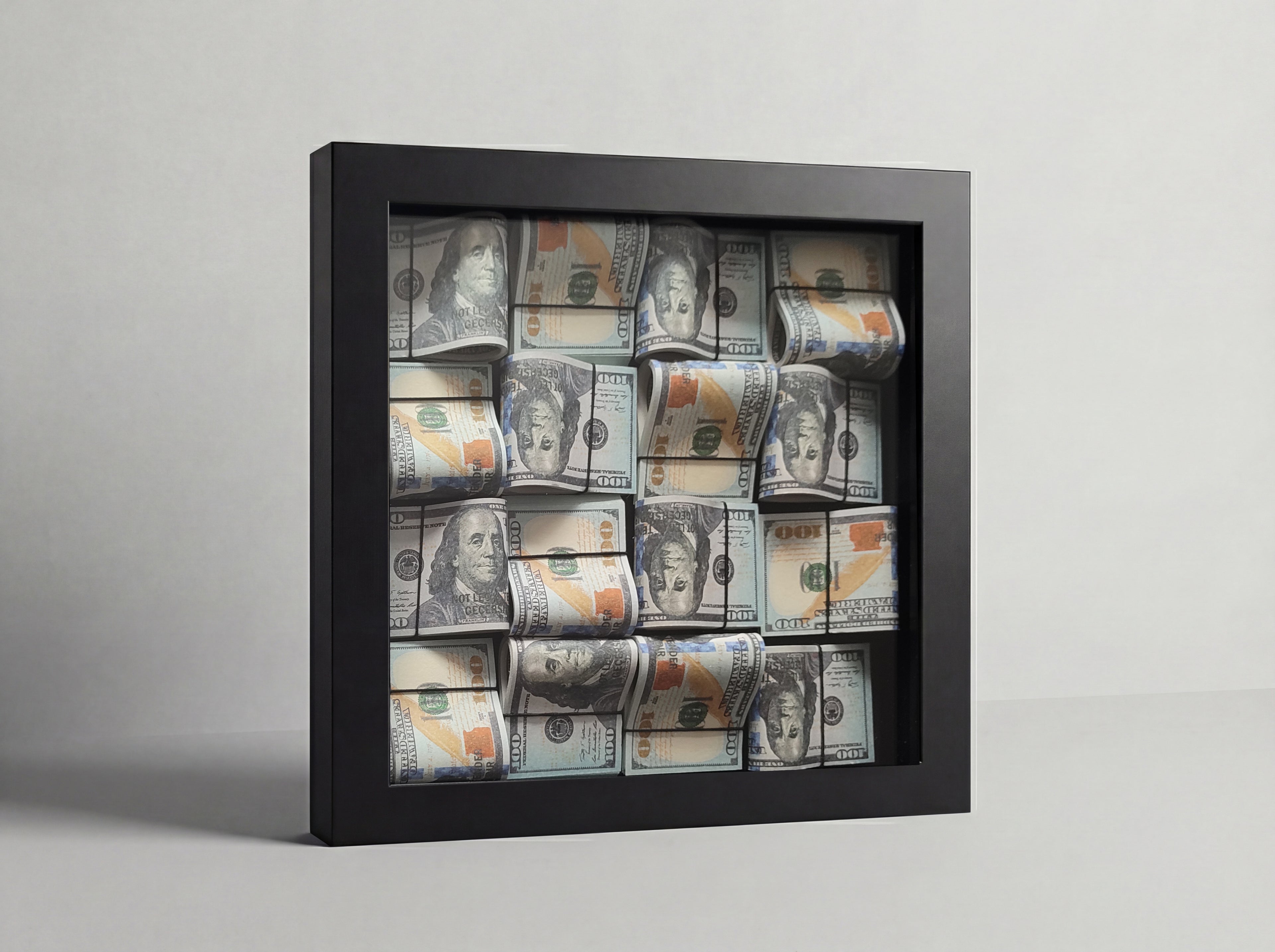 Dolar Balyası Temalı Premium Duvar Dekoru