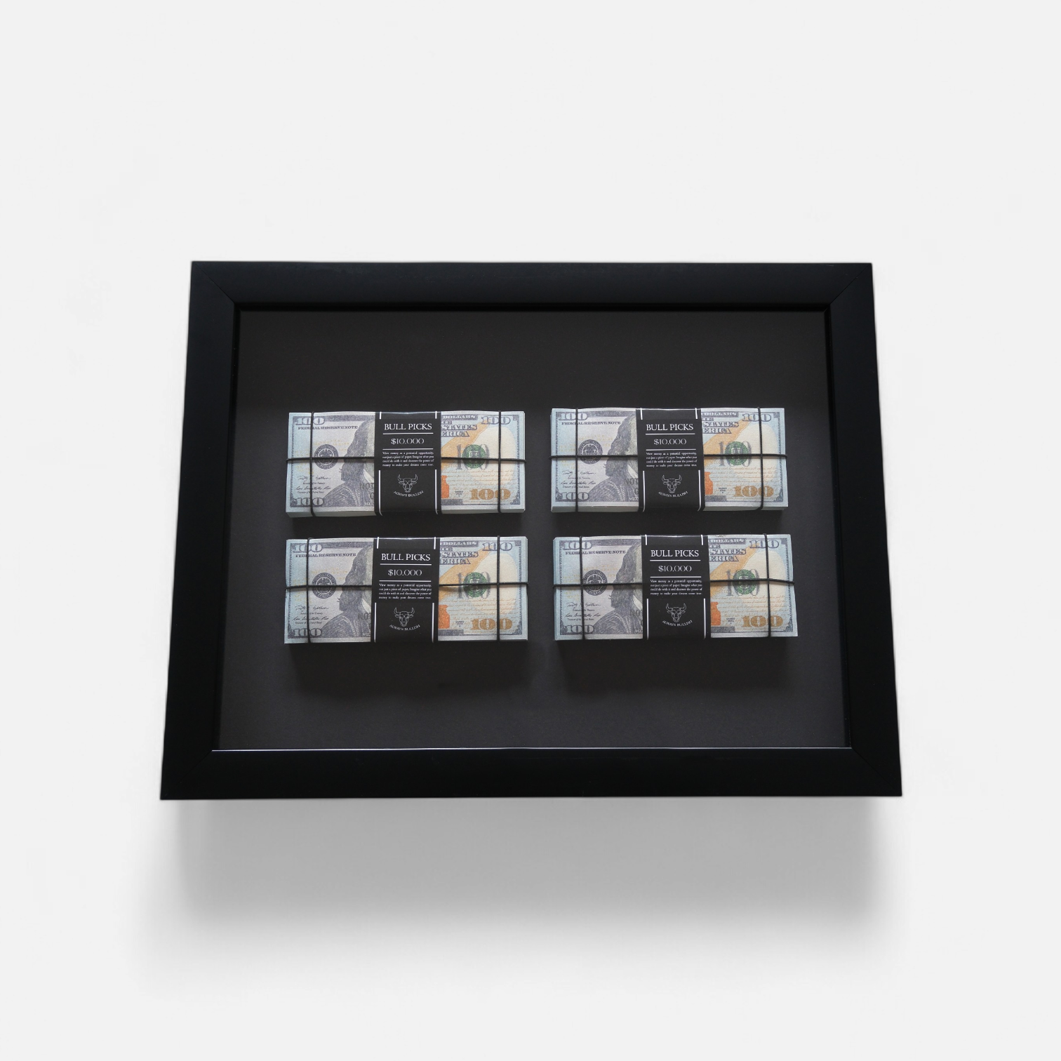 Dolar Destesi Temalı Premium Duvar Dekoru | 4 Deste