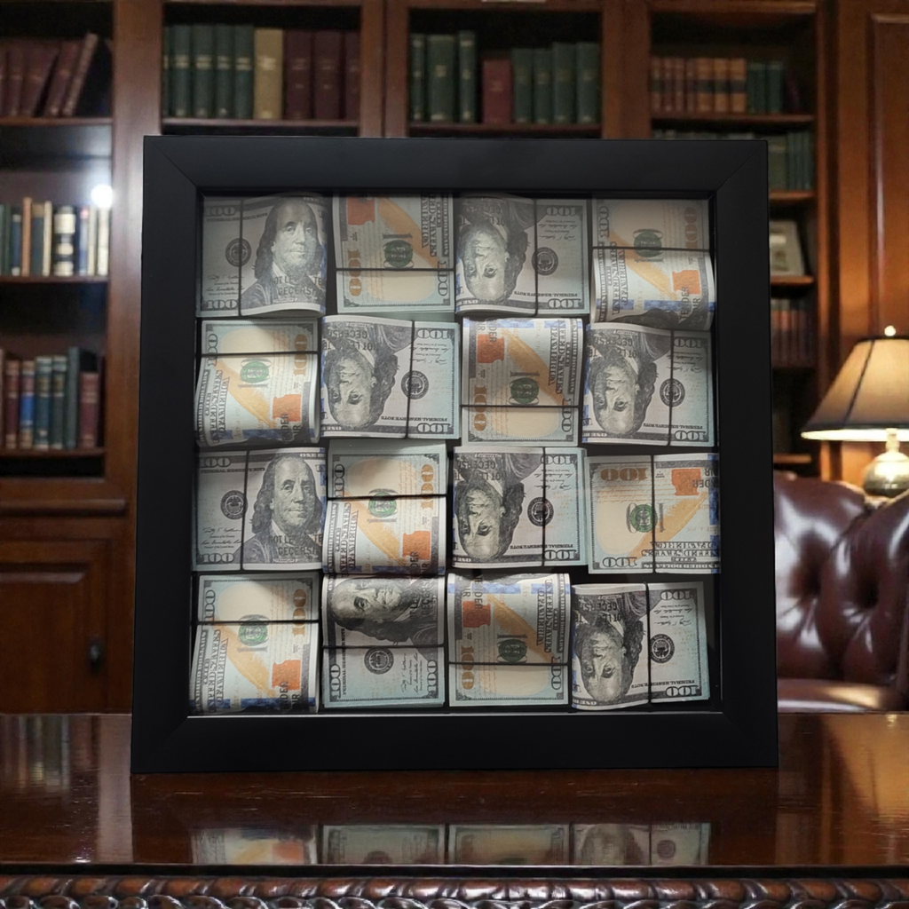 Dolar Balyası Temalı Premium Duvar Dekoru