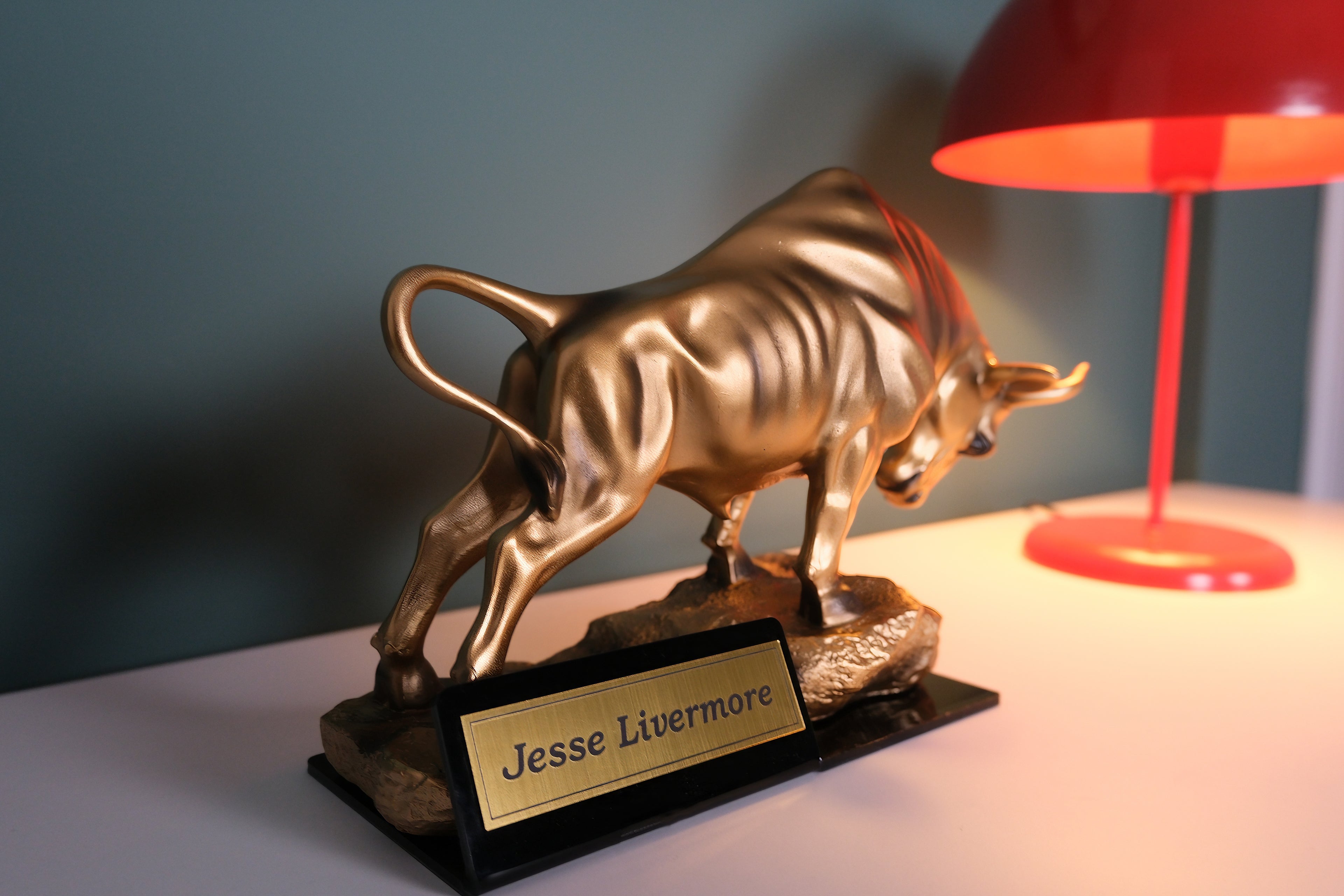 Kişiselleştirilebilir Wall Street Boğa Heykeli