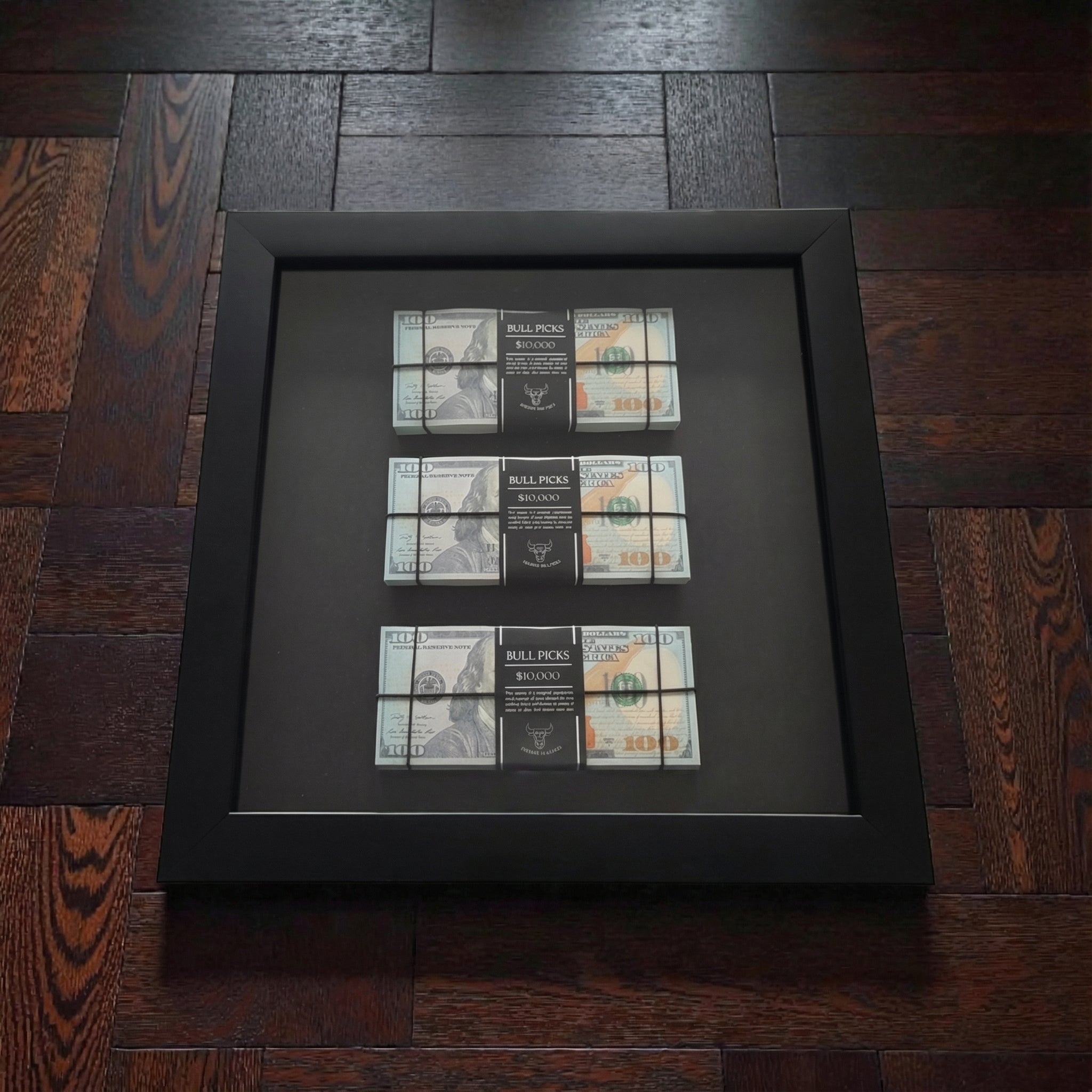 Dolar Destesi Temalı Premium Duvar Dekoru | 3 Deste