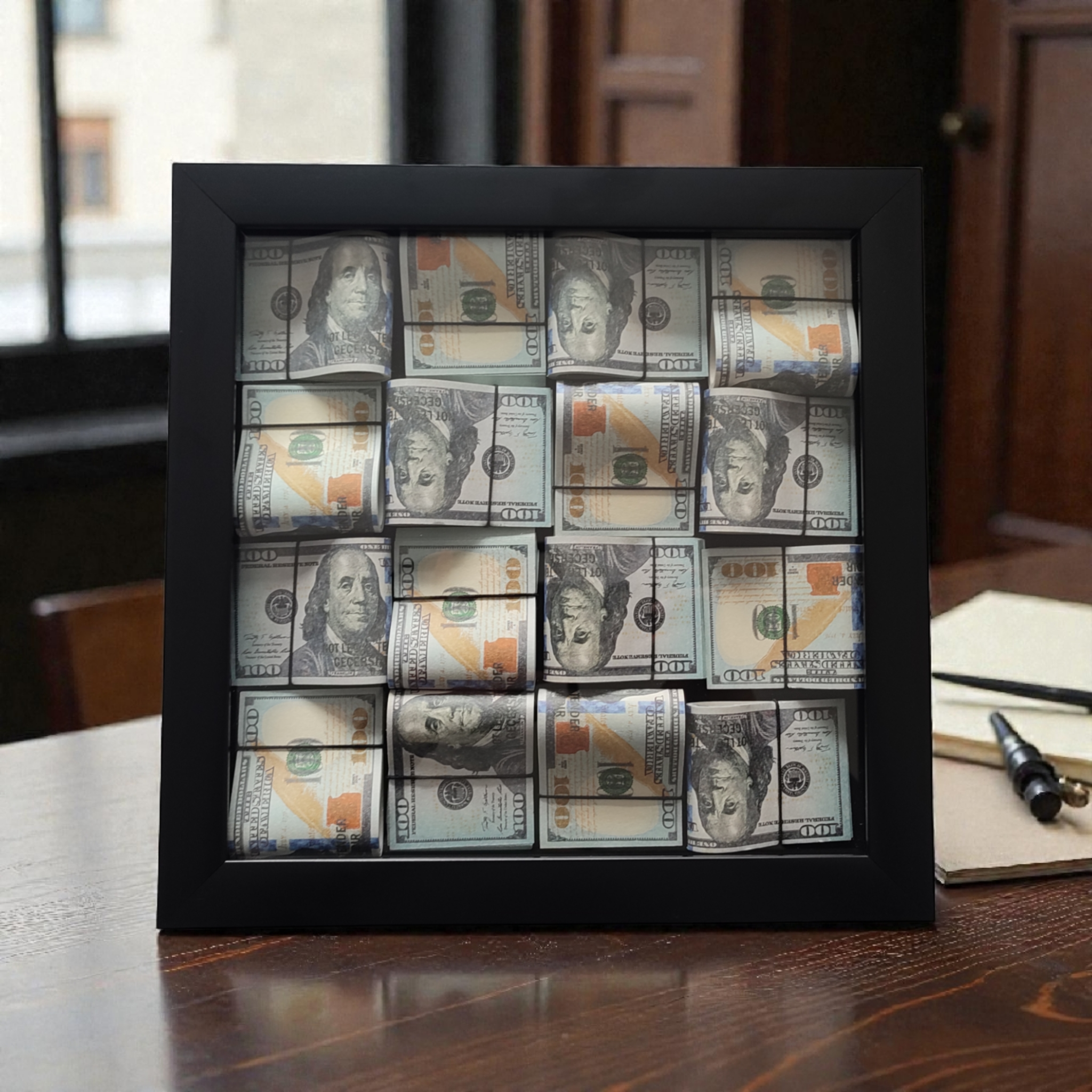 Dolar Balyası Temalı Premium Duvar Dekoru