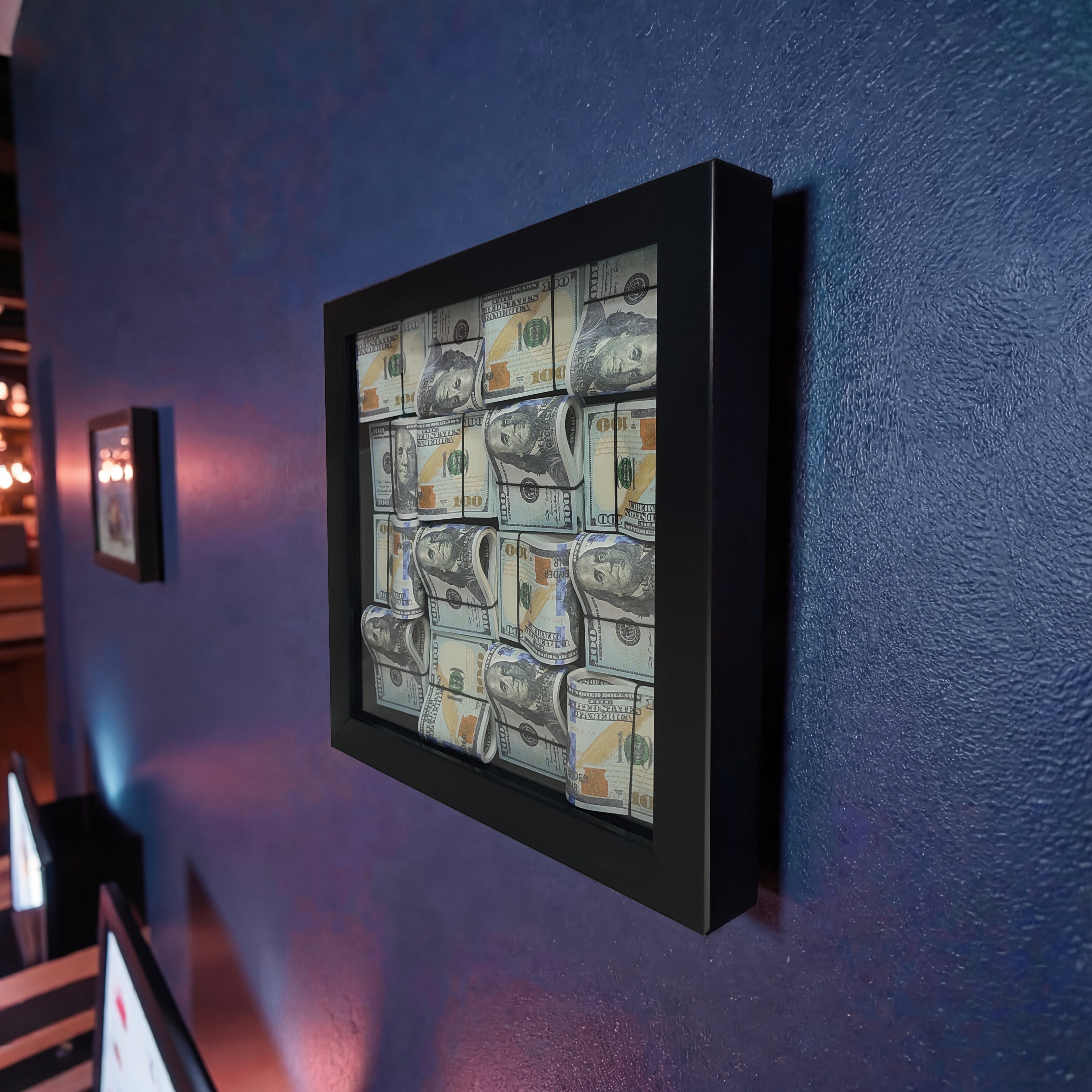 Dolar Balyası Temalı Premium Duvar Dekoru