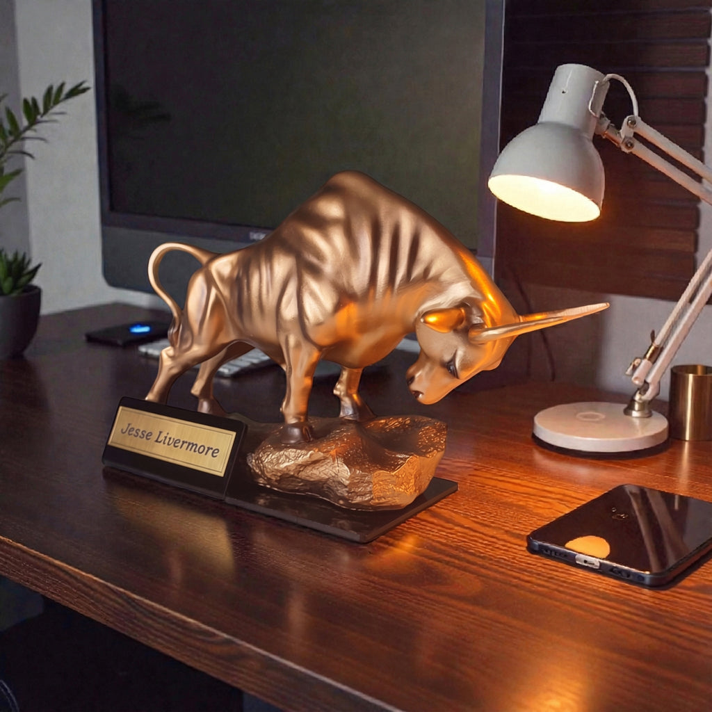 Kişiselleştirilebilir Wall Street Boğa Heykeli