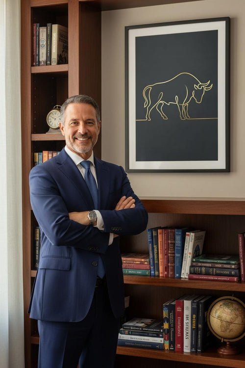 Borsa ve Kripto Duvar Sanatı Posteri – Trader Ofis Dekorasyonu (Çerçevesiz)